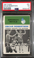 1961-62 Fleer 61 Oscar Robertson IA Rookie PSA 5 EX
