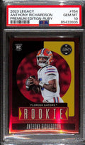 2023 Panini Legacy Premium Edition Ruby 154 Anthony Richardson RC 20/50 PSA 10