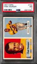 1957 Topps 152 Tank Younger PSA 7 NM