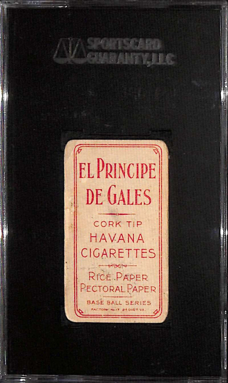 1909-11 t206 Principe De Gales 206 Topsy Hartsel SGC 2 GOOD 30