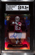 2024 Panini Gold Standard Platinum 168 Jacob Cowing Rookie Auto 11/99 SGC 9.5 10