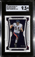 2022 Panini National Treasures Jersey Number Red 86 Brian Urlacher 19/54 SGC 9.5