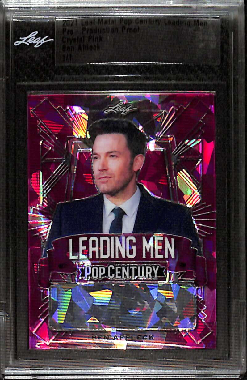 2021 Pop Century Metal Leading Men Pre-Production Proof Pink Ben Affleck 1/1