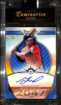 2024 Topps Luminaries Hit Kings Autographs Blue HKJA Jose Altuve Auto 1/5