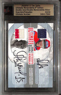 2008-09 ITG Ultimate Memorabilia Autographs Yakushev Ovechkin Patch Auto 3/9