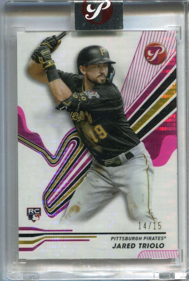2024 Topps Pristine Pink Pristine Refractor 179 Jared Triolo Rookie 14/15