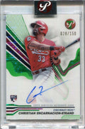 2024 Topps Pristine Autograph Refractor Christian Encarnacion-Strand RC Auto 150