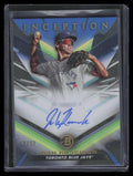 2023 Bowman Inception Autographs Blue Foil BPAJK Josh Kasevich Rookie Auto 69/99