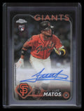 2024 Topps Chrome Rookie Autographs RALM Luis Matos Rookie Auto F05082