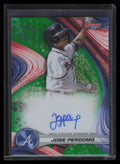 2024 Bowman's Best '24 Autographs Green Refractor Jose Perdomo Rookie Auto 92/99