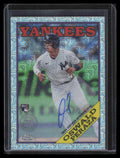 2023 Topps '88 Silver Pack Chrome Autographs Oswald Peraza Rookie Auto 168/199