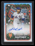 2024 Topps Holiday Autographs HACJDM J. D. Martinez Auto