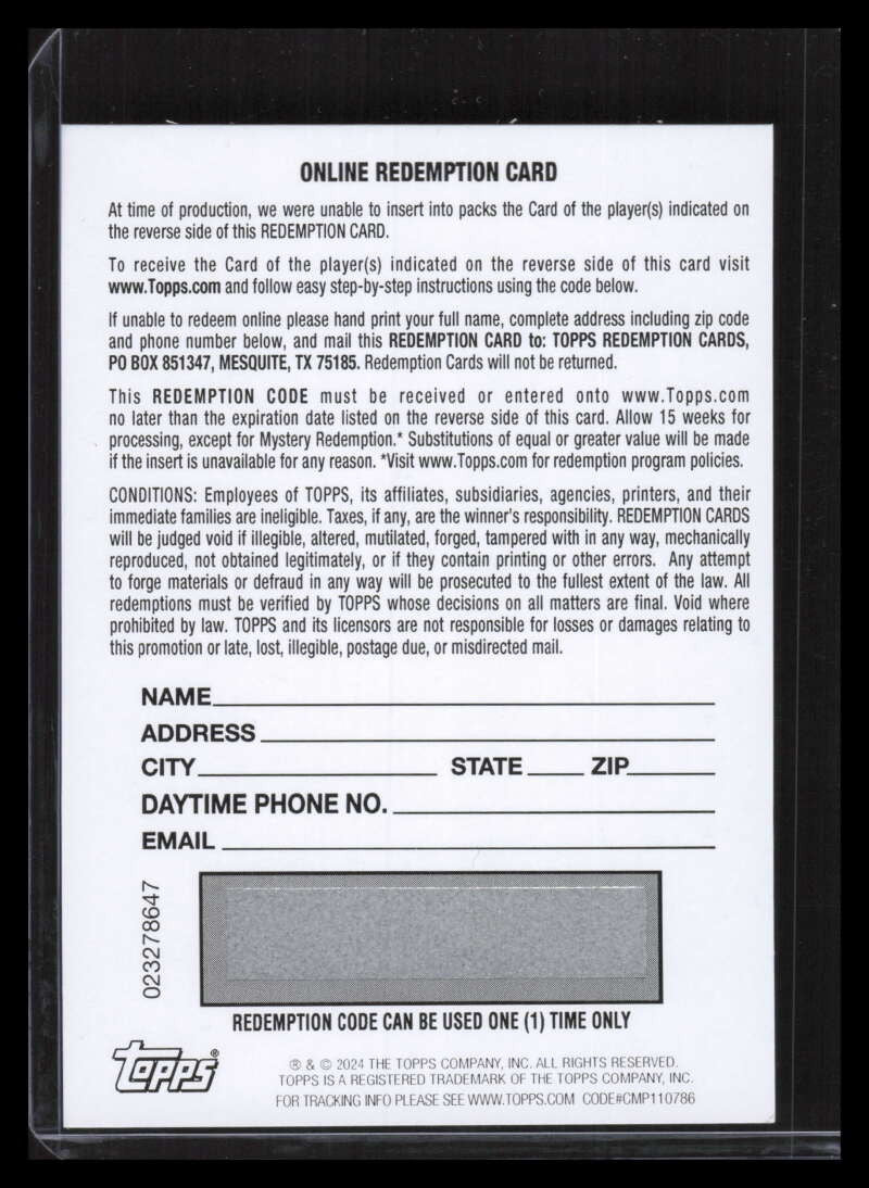 2025 Topps Flagship Real One Autographs 217 Rece Hinds Rookie Auto
