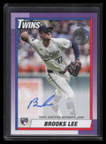2025 Topps '90 Topps Autographs 90abl Brooks Lee Rookie Auto