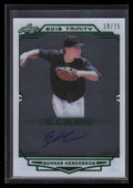 2019 Leaf Trinity Clear Autographs Green cagh1 Gunnar Henderson RC Auto 19/25