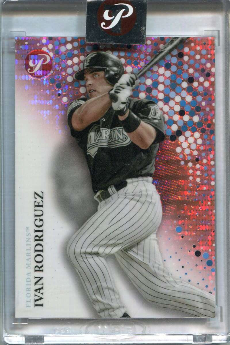 2022 Topps Pristine Pink Pristine Refractor 140 Ivan Rodriguez 1/15