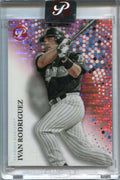 2022 Topps Pristine Pink Pristine Refractor 140 Ivan Rodriguez 1/15