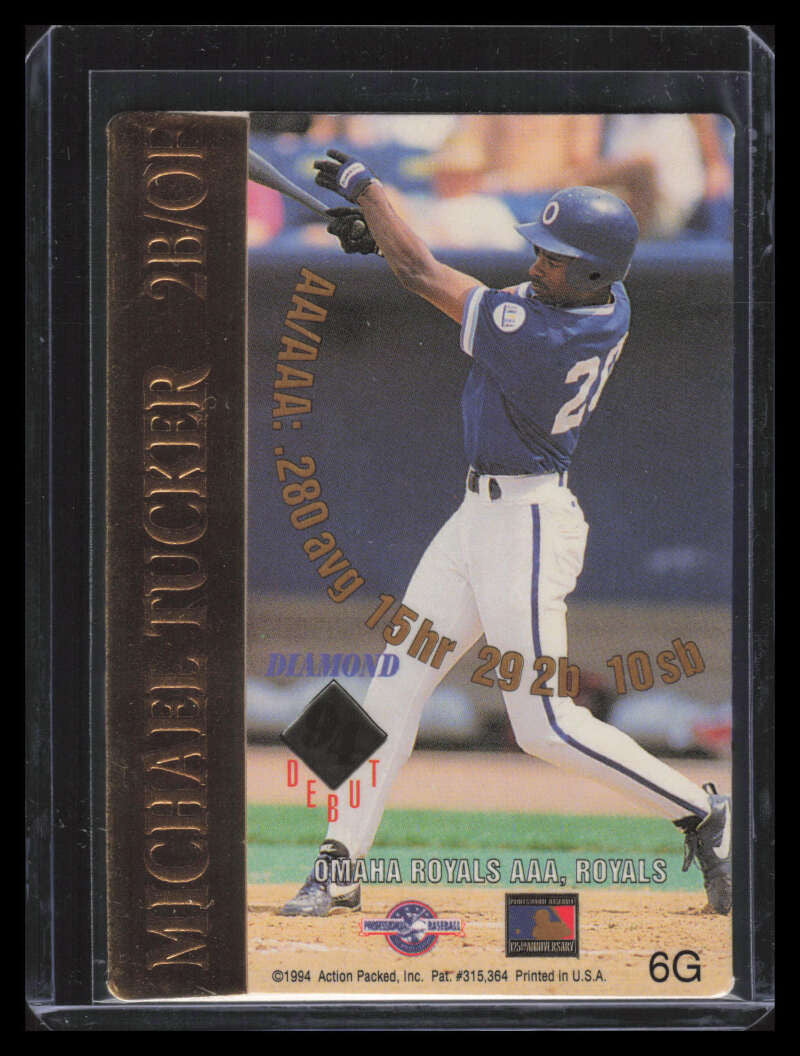 1994 Action Packed 24k Gold 6g Michael Tucker 24-Kt Gold