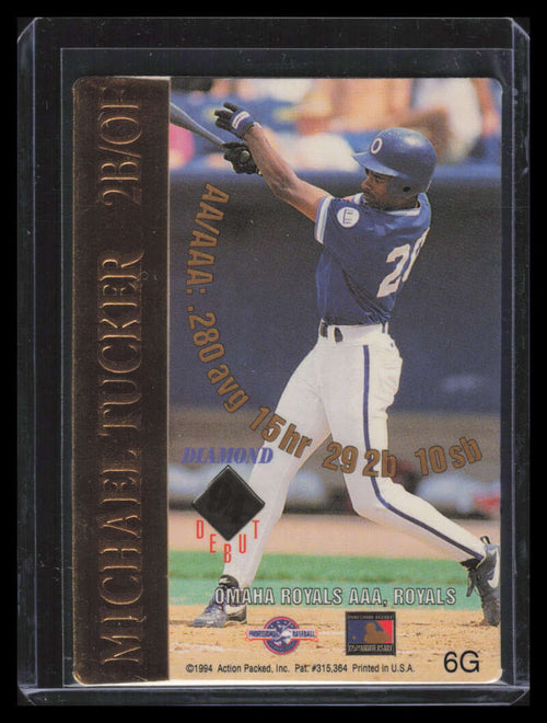 1994 Action Packed 24k Gold 6g Michael Tucker 24-Kt Gold