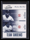 2004 Absolute Memorabilia Team Tandem tan19 Garciaparra Manny Ramirez 198/250