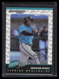 2001 Donruss 180 Abraham Nunez RR Rated Rookie 1859/2001
