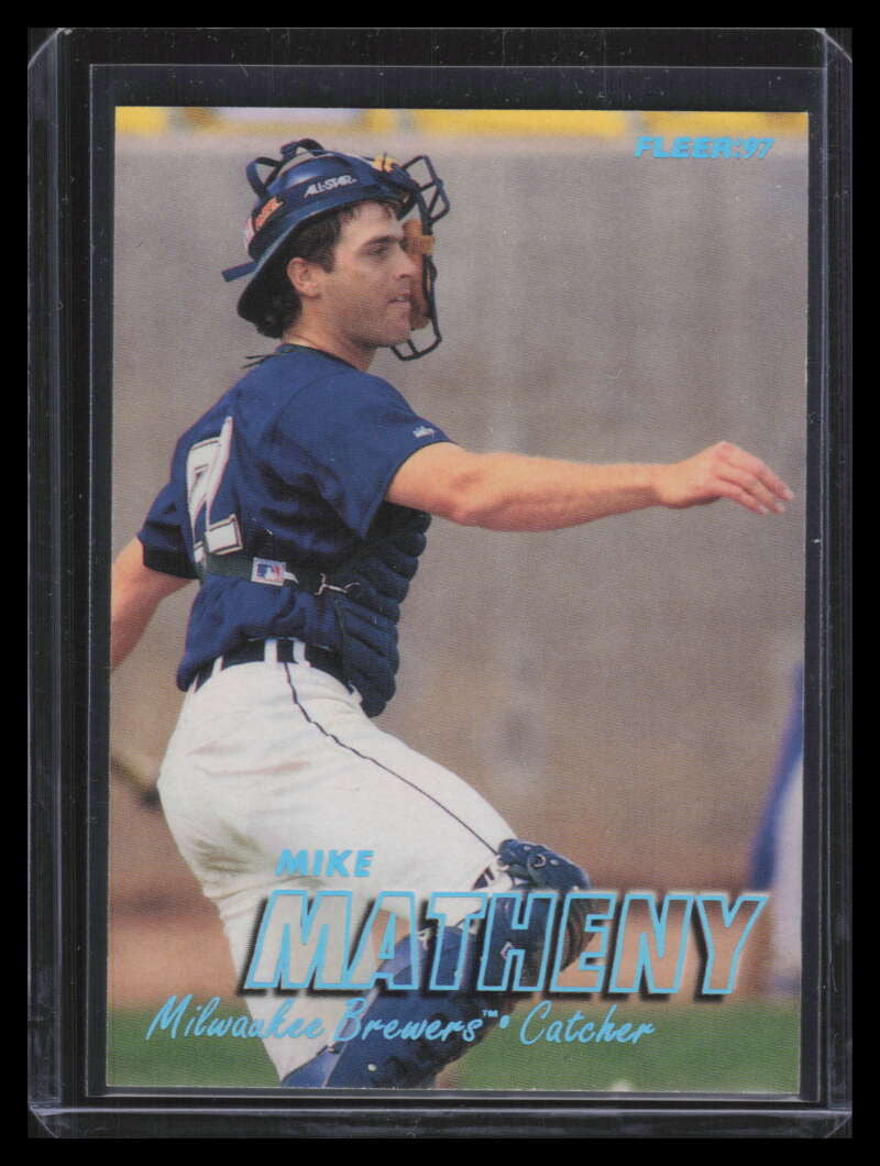 1997 Fleer Tiffany 133 Mike Matheny