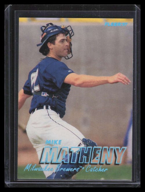 1997 Fleer Tiffany 133 Mike Matheny