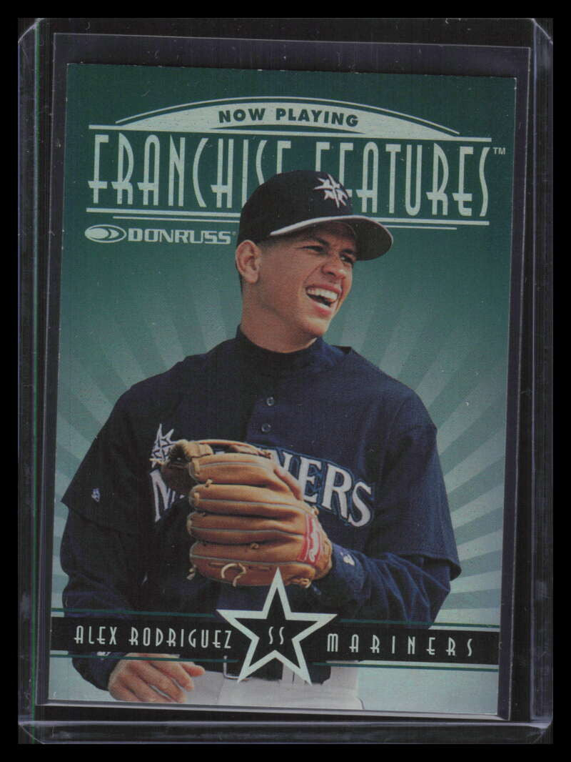 1997 Donruss Franchise Features 3 Nomar Garciaparra Alex Rodriguez 1768/3000