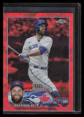 2023 Topps Chrome Sapphire Orange Refractor 438 Brandon Belt 16/25