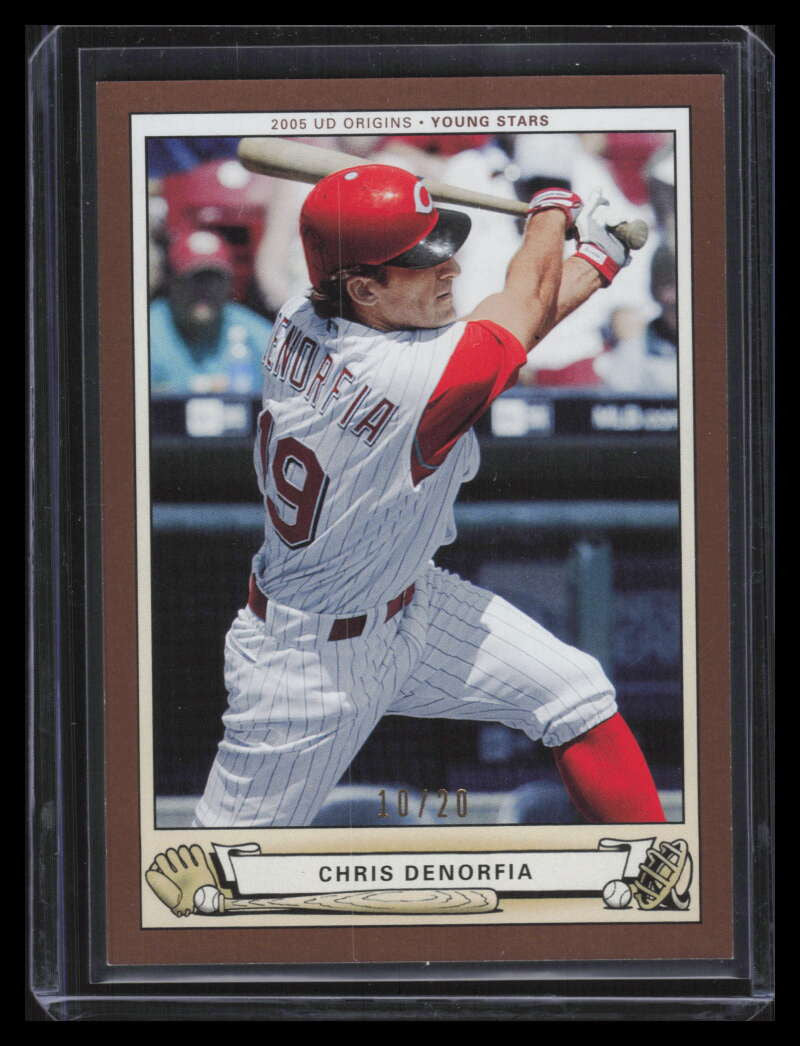 2005 Origins Gold 233 Chris Denorfia YS 10/20 Young Stars