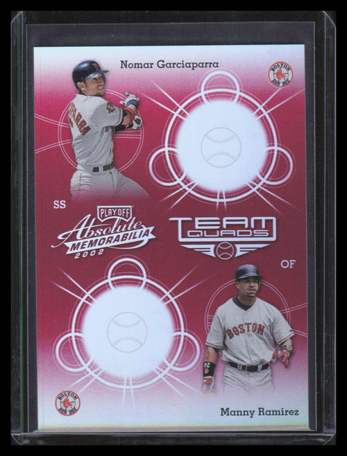 2002 Absolute Team Quads Spectrum tq4 Nixon Ramirez Pedro Martinez Garciaparra