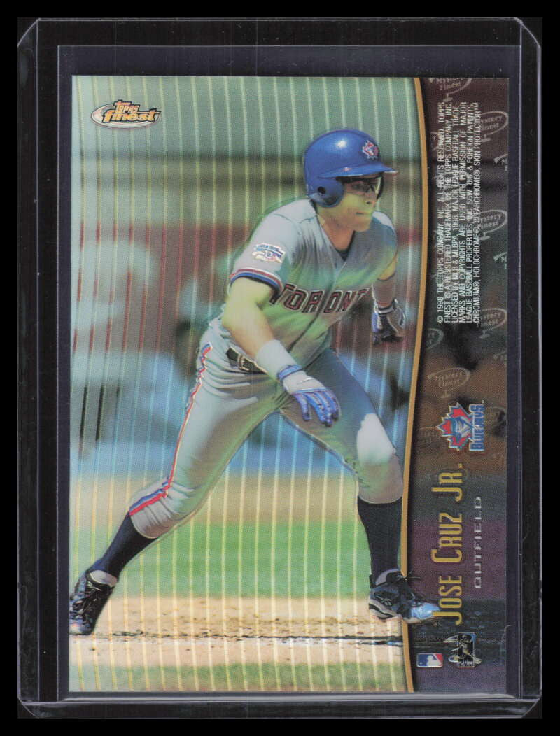 1998 Finest Mystery Finest 1 Refractor m11 Jose Cruz Jr. Nomar Garciaparra