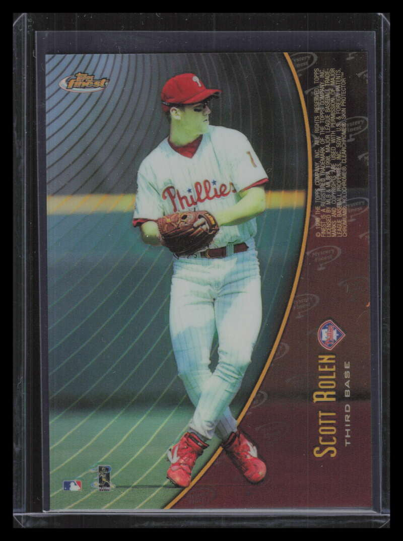 1998 Finest Mystery Finest 2 Refractor m3 Nomar Garciaparra Scott Rolen