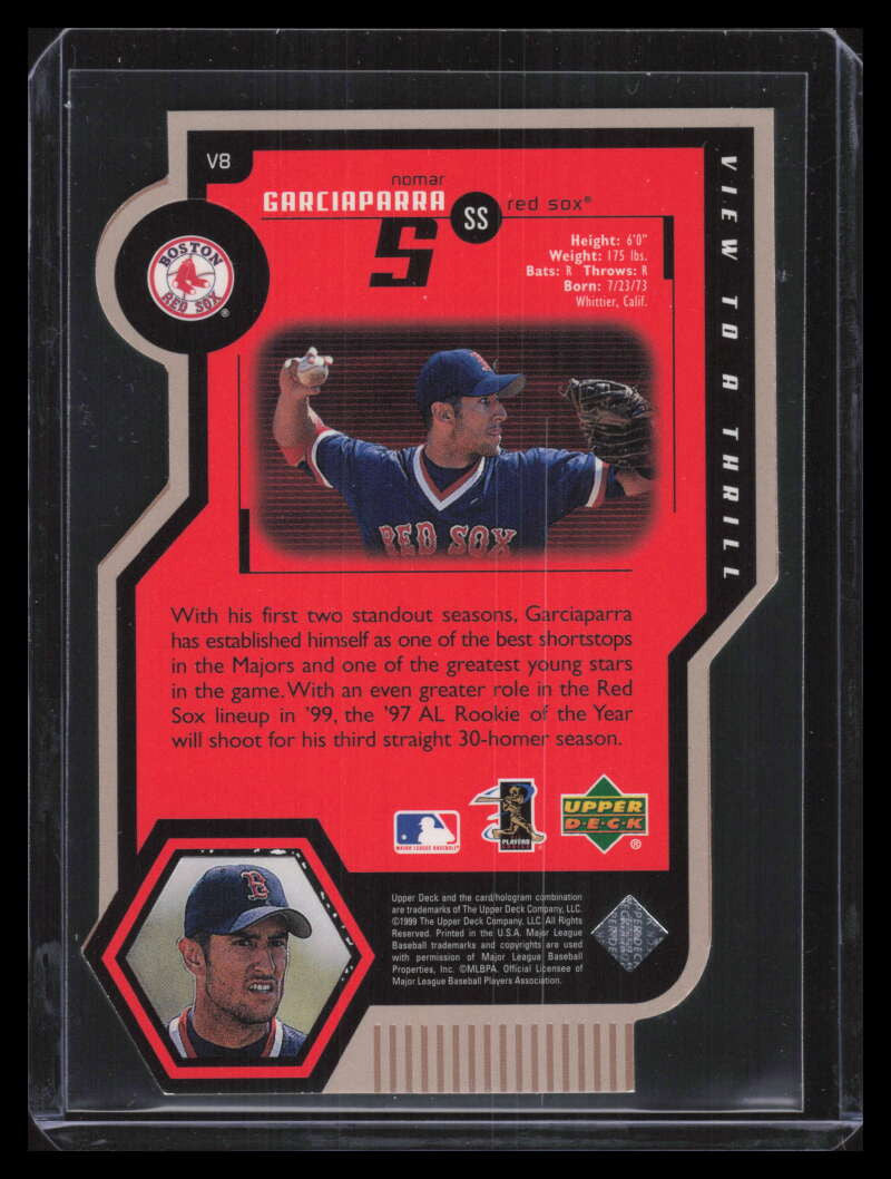 1999 Upper Deck View to a Thrill Double v8 Nomar Garciaparra 552/2000