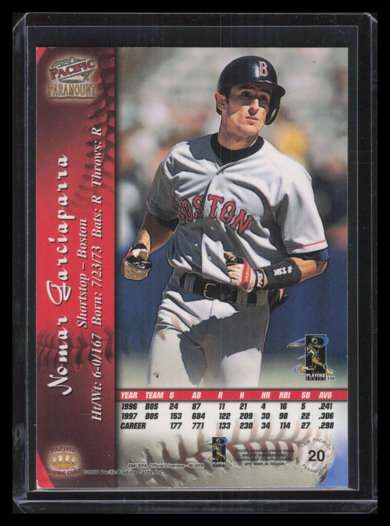 1998 Paramount Gold 20 Nomar Garciaparra