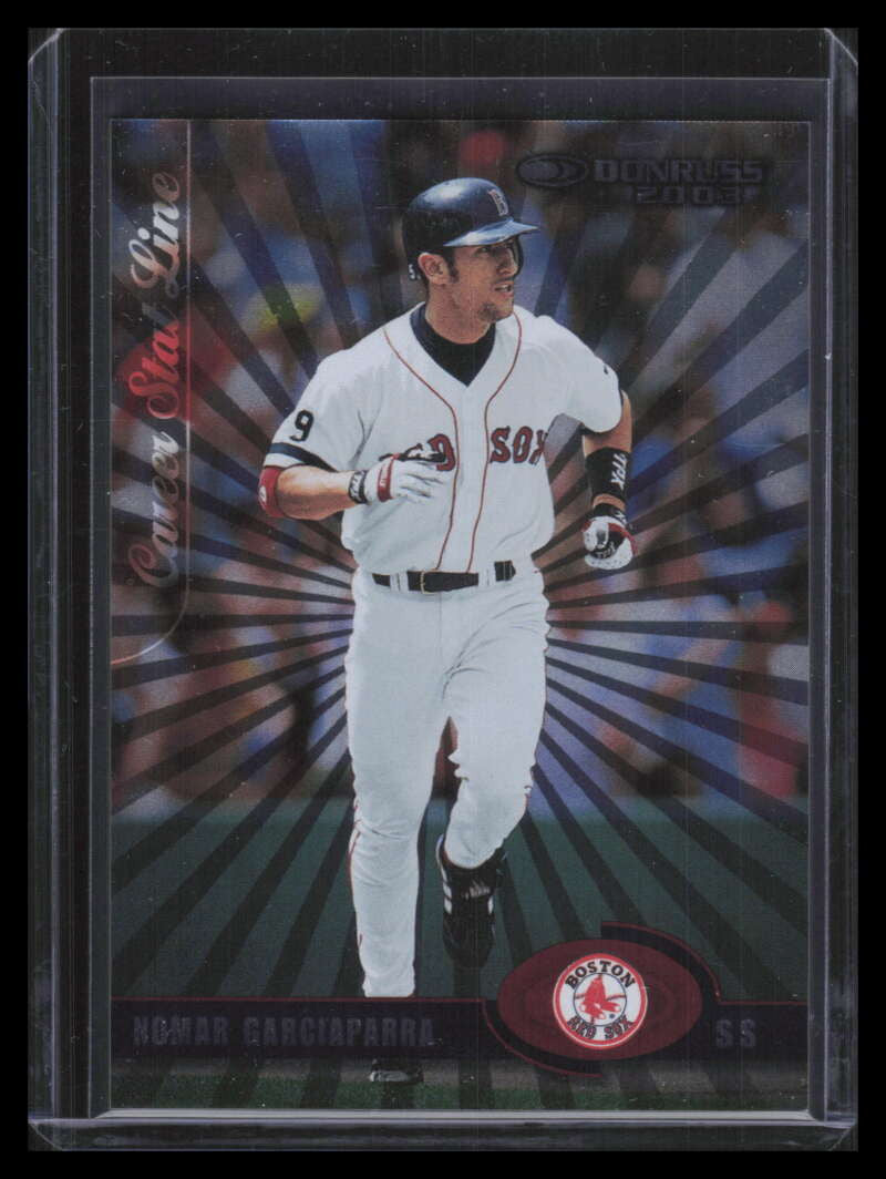 2003 Donruss Stat Line Career 98 Nomar Garciaparra 19/328