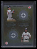 2002 Absolute Memorabilia Team Quads Gold tq4 Nixon Garciaparra Ramirez Martinez