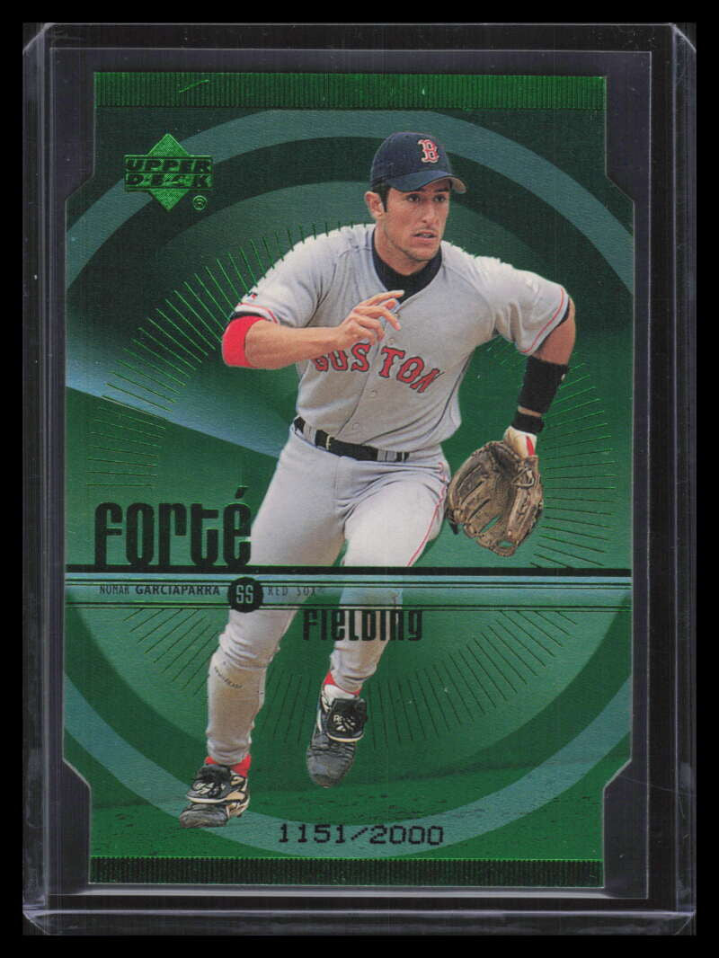 1999 Upper Deck Forte Double f9 Nomar Garciaparra 1151/2000