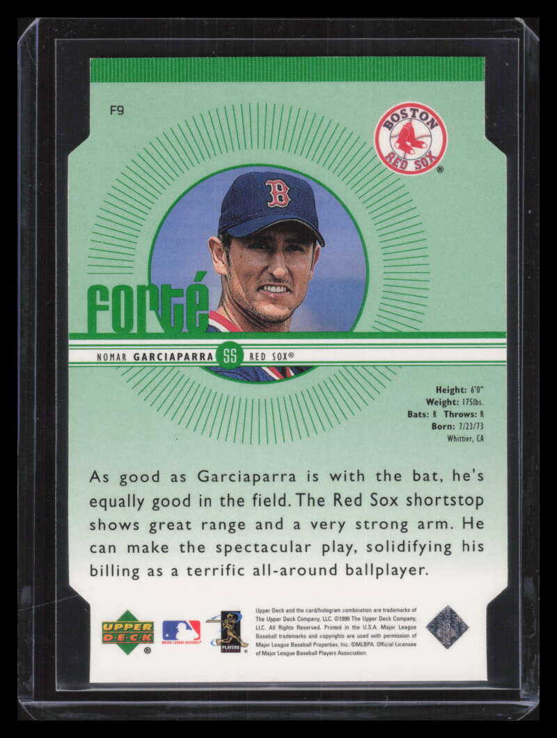 1999 Upper Deck Forte Double f9 Nomar Garciaparra 1151/2000