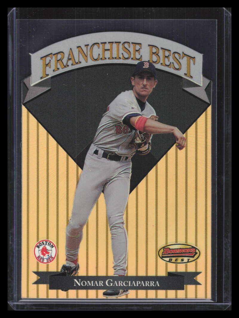 1999 Bowman's Best Franchise Best Mach II fb4 Nomar Garciaparra 620/1000