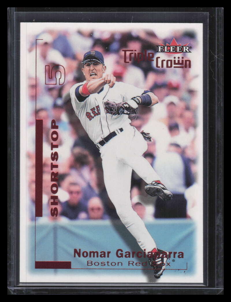2001 Fleer Triple Crown Red 5 Nomar Garciaparra 90/372