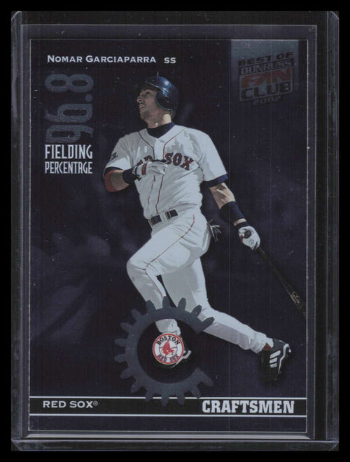 2002 Donruss Best of Fan Club Craftsmen c12 Nomar Garciaparra 130/300