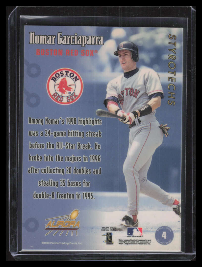 1999 Aurora Styrotechs 4 Nomar Garciaparra
