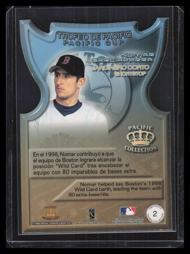 SOLD 159608 1999 Pacific Crown Collection Pacific Cup 2 Nomar Garciaparra