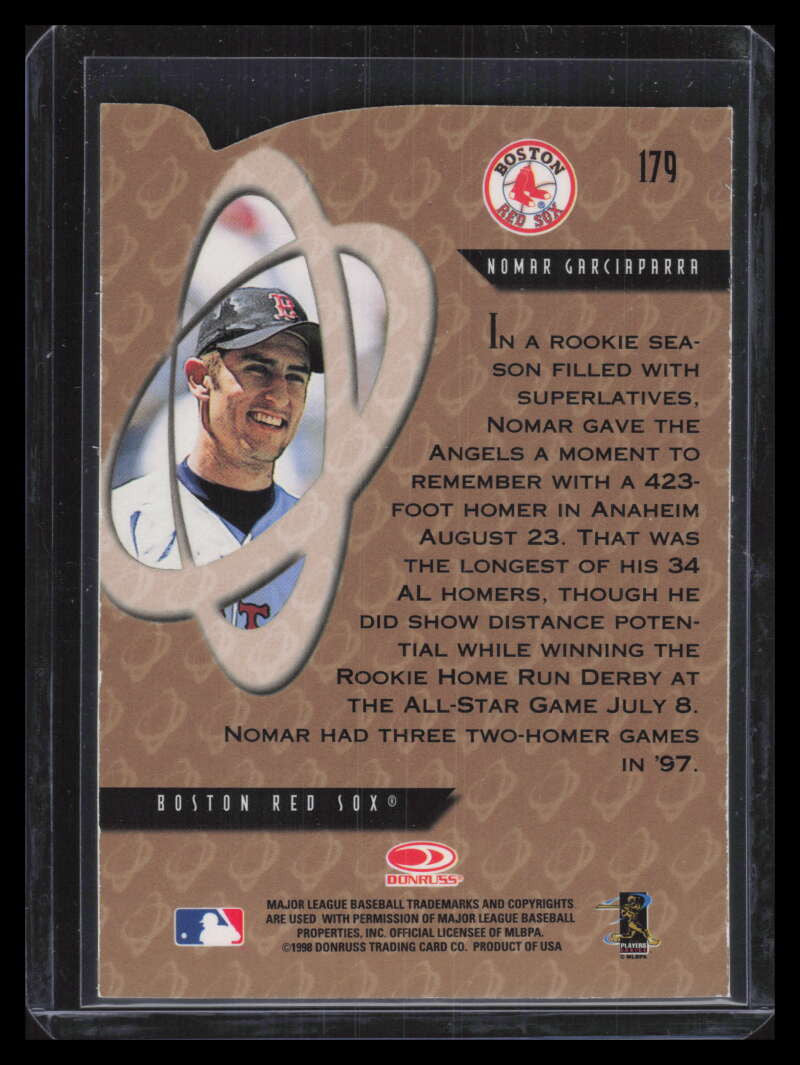1998 Donruss Preferred Seating 179 Nomar Garciaparra GS Grandstand