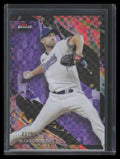 2024 Finest Purple Checkerboard Refractor 129 Max Scherzer 48/99 Uncommon