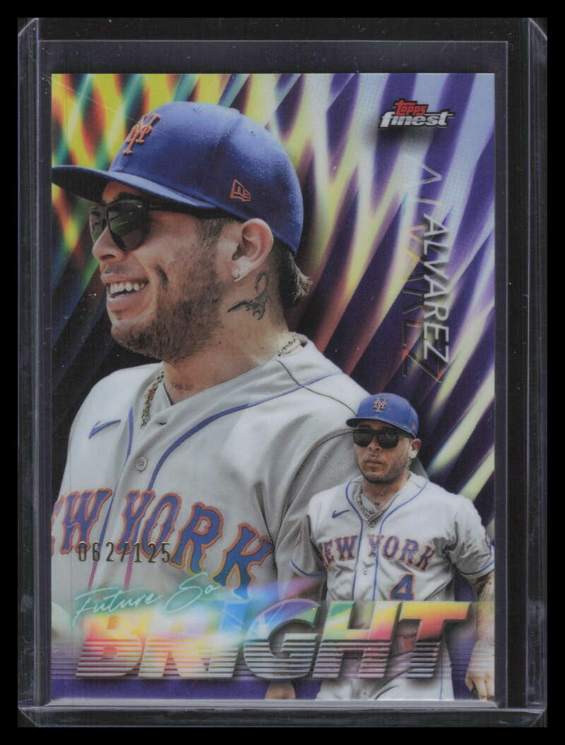 2024 Finest Future So Bright Purple Refractor fsb6 Francisco Alvarez 62/125
