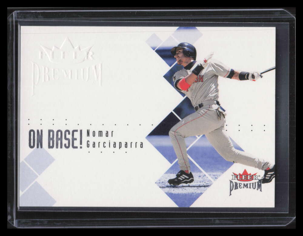 2002 Fleer Premium On Base! 3 Nomar Garciaparra 152/352