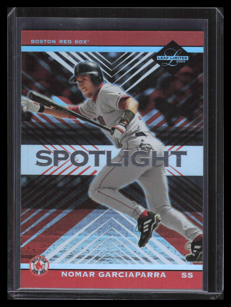 2004 Leaf Limited Previews Silver Spotlight 13 Nomar Garciaparra 73/100
