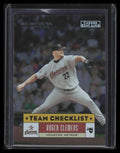 2005 Donruss Stat Line Career 383 Roger Clemens TC 68/162 Astros Team Checklist